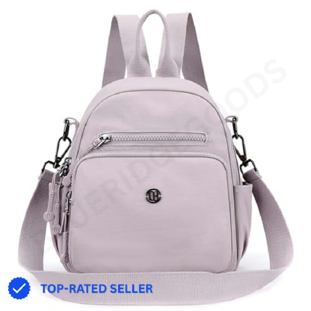 Stylish Mini Backpack Lightweight Waterproof Prep… - image 2